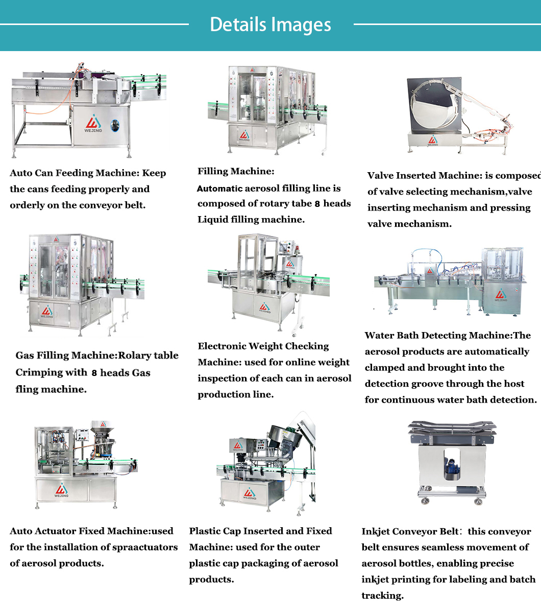QGJ150 High speed aerosol filling machine