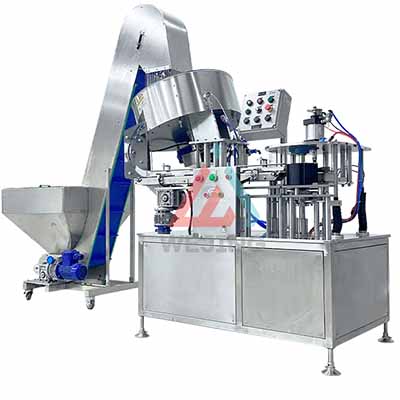 Auto cap presser machine