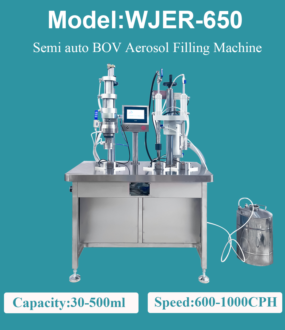 WJER-650-Semi-auto-BOV-Aerosol-Filling-Machine