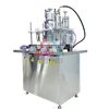 4 in 1 Semi Automatic Aerosol Filling Machine Aerosol Spray Can Filling Machine