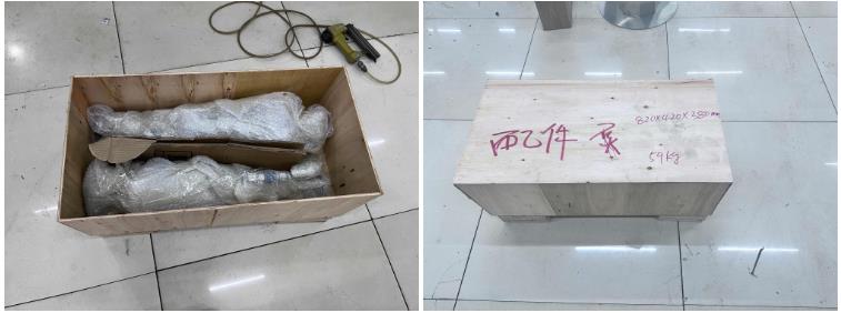 packing and delivery