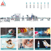 WJER-80 High Speed Bov Automatic Aerosol Filling Machine Line Exporter in China