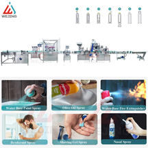 WJER-80 Y&uuml;ksək S&uuml;rətli Bov Avtomatik Aerozol Doldurma Maşın Xətti &Ccedil;ində İxracat&ccedil;ı