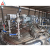2000L Vacuum Emulsifying Mixing Kettle with Water & Oil Phase Tanks for Cream Lotion Cosmetic Production