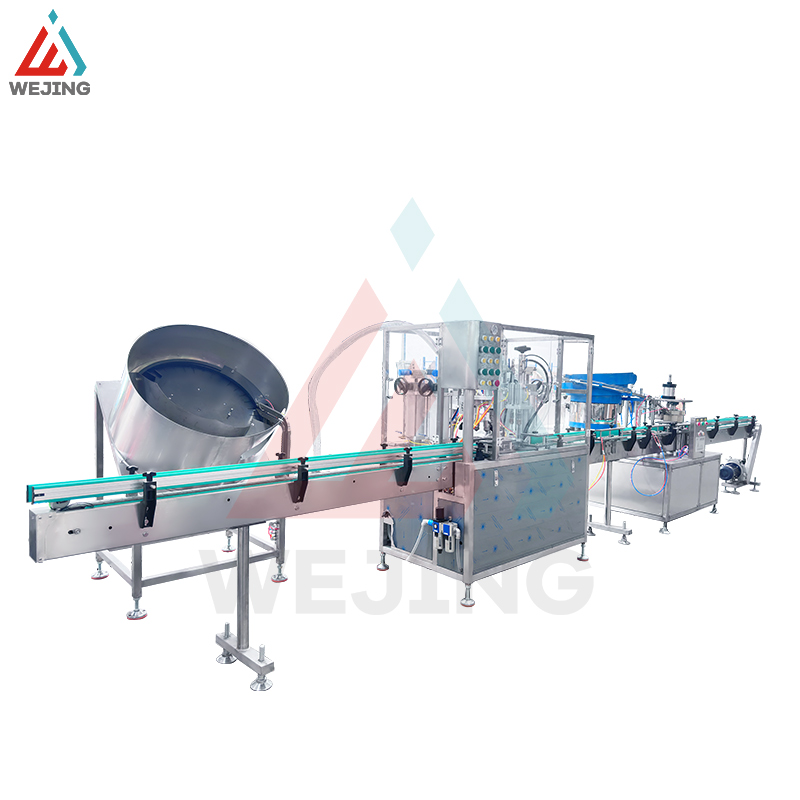 QGJ50 Automatic 4in1 Automatic Aerosol Filling Machine